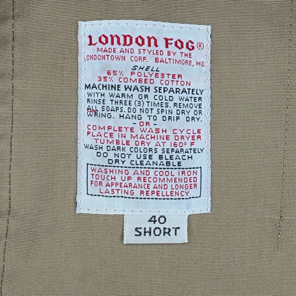 1970s Vintage London Fog Jacket - Picture 12 of 13